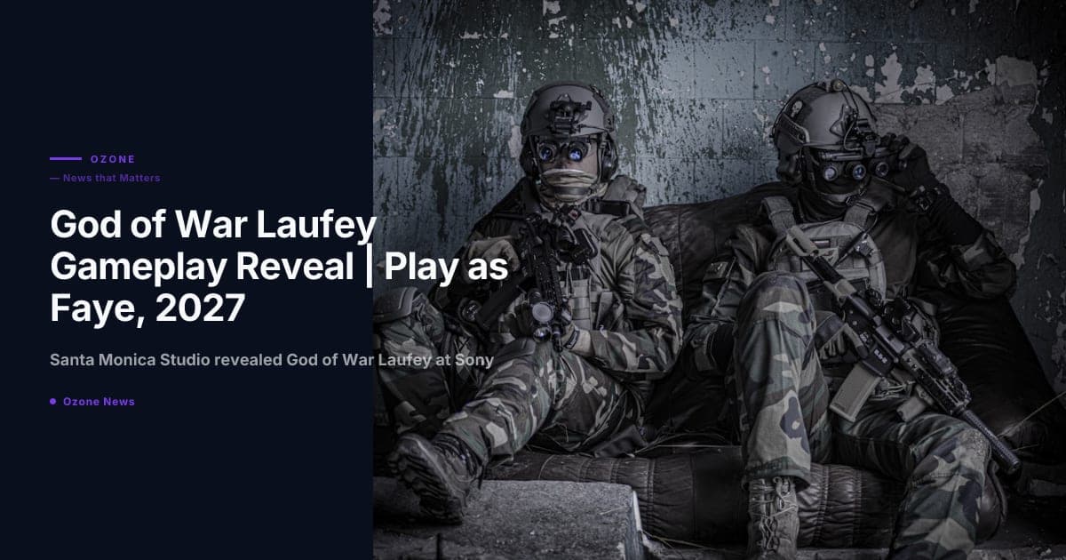 God of War Laufey Gameplay Reveal | Play as Faye, PS5 Exclusive