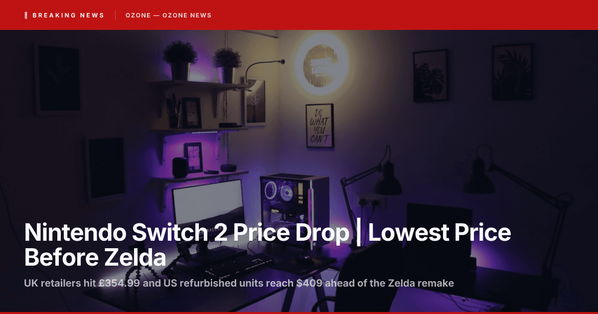 Nintendo Switch 2 price drop lowest price ever Zelda Ocarina of Time remake 2026