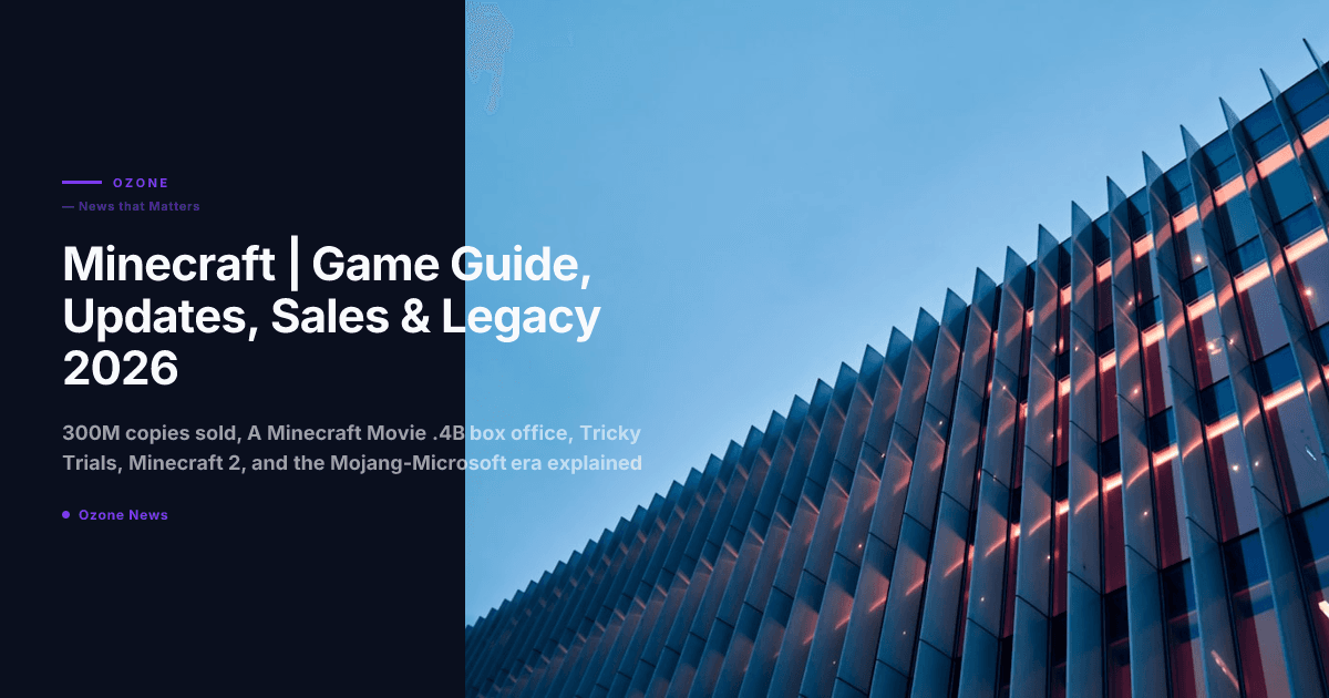 Minecraft game guide and platform overview 2026