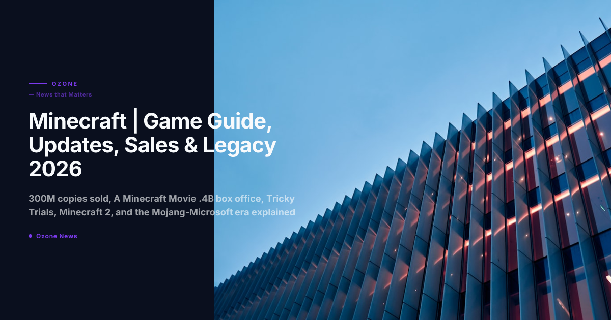 Minecraft game platform profile 2026